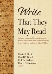 Produktbild: Write That They May Read