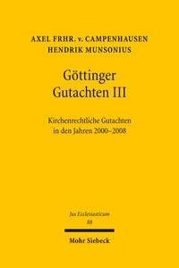 Produktbild: G&ouml;ttinger Gutachten III