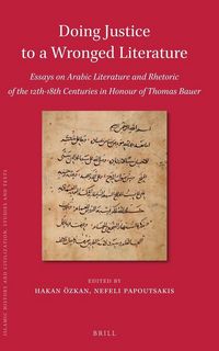 Produktbild: Doing Justice to a Wronged Literature