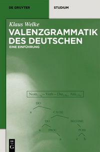 Produktbild: Valenzgrammatik des Deutschen