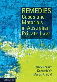 Produktbild: Remedies Cases and Materials in Australian Private Law