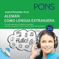 Produktbild: PONS Audiotraining Plus - Alem&aacute;n como lengua extranjera