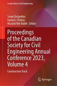 Produktbild: Proceedings of the Canadian Society for Civil Engineering Annual Conference 2023, Volume 4