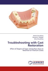 Produktbild: Choudhary, A: Troubleshooting with Cast Restoration