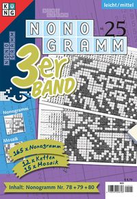 Produktbild: Nonogramm 3er-Band Nr. 25