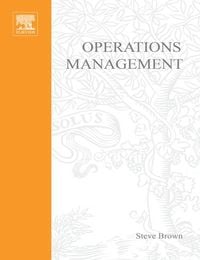 Produktbild: Operations Management: Policy, Practice and Performance Improvement