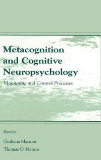 Produktbild: Metacognition and Cognitive Neuropsychology