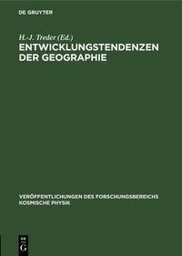 Produktbild: Entwicklungstendenzen der Geographie