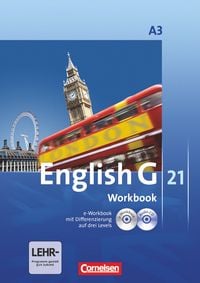 Produktbild: English G 21 - Ausgabe A - Band 3: 7. Schuljahr
