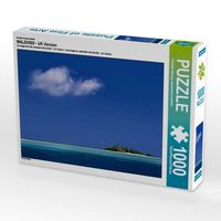 Produktbild: CALVENDO Puzzle Ein Motiv aus dem Kalender MALDIVES - UK Version | 1000 Teile Lege-Gr&ouml;&szlig;e 64x48cm Foto-Puzzle f&uuml;r gl&uuml;ckliche Stunden