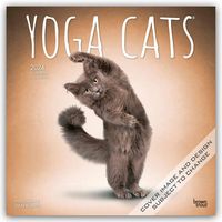 Bild vom Artikel Yoga Cats – Yoga-Katzen 2024 – 16-Monatskalender vom Autor BrownTrout Publisher