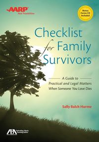 Produktbild: ABA/AARP Checklist for Family Survivors