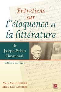 Produktbild: Entretiens sur l'eloquence et la litterature