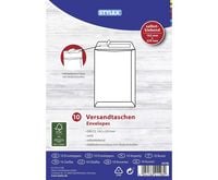 Produktbild: Stylex Versandtaschen, DIN C5, haftklebend, 10 St&uuml;ck