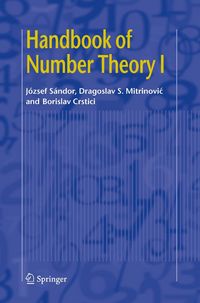 Produktbild: Handbook of Number Theory I