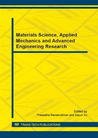 Produktbild: Materials Science, Applied Mechanics and Advanced Engineering Research