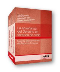 Produktbild: La ense&ntilde;anza del derecho en tiempos de crisis : nuevos retos docentes del derecho procesal