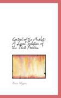 Produktbild: Control of the Market: A Legal Solution of the Trust Problem