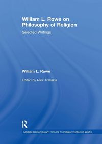 Produktbild: William L. Rowe on Philosophy of Religion