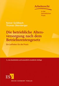Produktbild: Die betriebliche Altersversorgung nach dem Betriebsrentengesetz