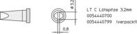 Produktbild: Weller LT-C L&ouml;tspitze Mei&szlig;elform, gerade Spitzen-Gr&ouml;&szlig;e 3.2mm Inhalt 1St.