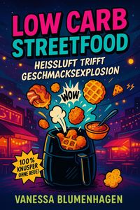 Produktbild: Low Carb Streetfood - Hei&szlig;luft trifft Geschmacksexplosion