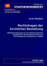 Produktbild: Rechtsfragen der kirchlichen Bestattung