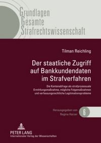 Produktbild: Der staatliche Zugriff auf Bankkundendaten im Strafverfahren