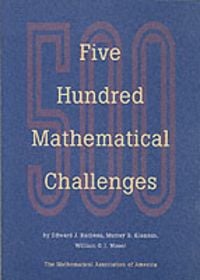 Produktbild: Five Hundred Mathematical Challenges