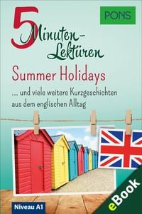 Produktbild: PONS 5-Minuten-Lekt&uuml;re Englisch A1: Summer Holidays
