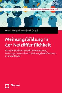 Produktbild: Meinungsbildung in der Netz&ouml;ffentlichkeit