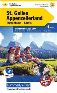 Produktbild: K&uuml;mmerly+Frey Wanderkarte 7 St. Gallen, Appenzellerland 1:60.000