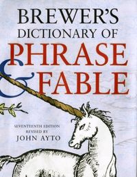 Produktbild: Brewer's Dictionary of Phrase and Fable, Seventeenth Edition