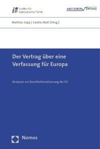 Produktbild: Der Vertrag &uuml;ber eine Verfassung f&uuml;r Europa