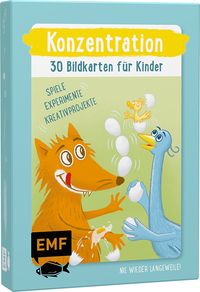 Produktbild: Konzentration &ndash; 30 Bildkarten f&uuml;r Kinder im Kindergarten- und Vorschulalter