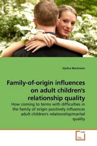 Produktbild: Martinson, V: Family-of-origin influences on adult children'
