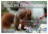 Produktbild: Spa&szlig; mit Eichh&ouml;rnchen! (Tischkalender 2026 DIN A5 quer), CALVENDO Monatskalender