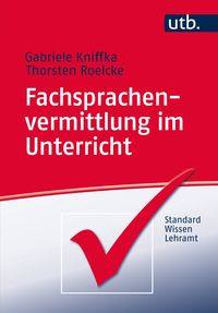 Produktbild: Fachsprachenvermittlung im Unterricht