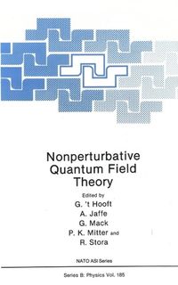 Produktbild: Nonperturbative Quantum Field Theory