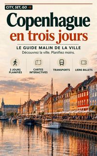 Produktbild: Copenhague en trois jours : Le guide malin de la ville.