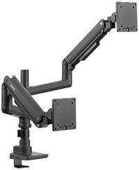 Produktbild: SpeaKa Professional SP-MM-980 Monitorhalterung 2 Display(s) 43,2 cm (17") - 124,5 cm (49") Schwarz H&ouml;henverstellbar, Neigbar, Schwenkbar