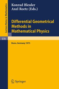 Produktbild: Differential Geometrical Methods in Mathematical Physics