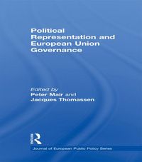 Produktbild: Political Representation and European Union Governance
