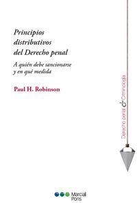 Produktbild: Principios distributivos del Derecho penal.
