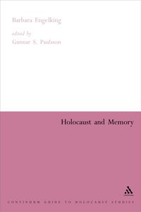 Produktbild: Holocaust and Memory