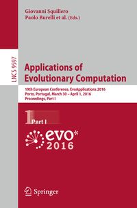 Produktbild: Applications of Evolutionary Computation