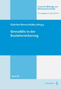 Produktbild: Grenzf&auml;lle in der Sozialversicherung
