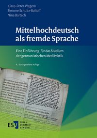 Produktbild: Mittelhochdeutsch als fremde Sprache