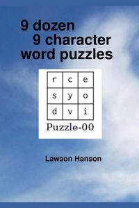 Produktbild: 9 dozen 9 character word puzzles