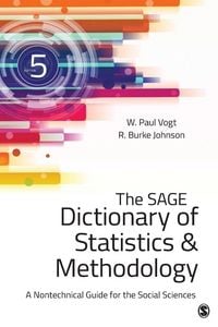 Produktbild: The SAGE Dictionary of Statistics & Methodology